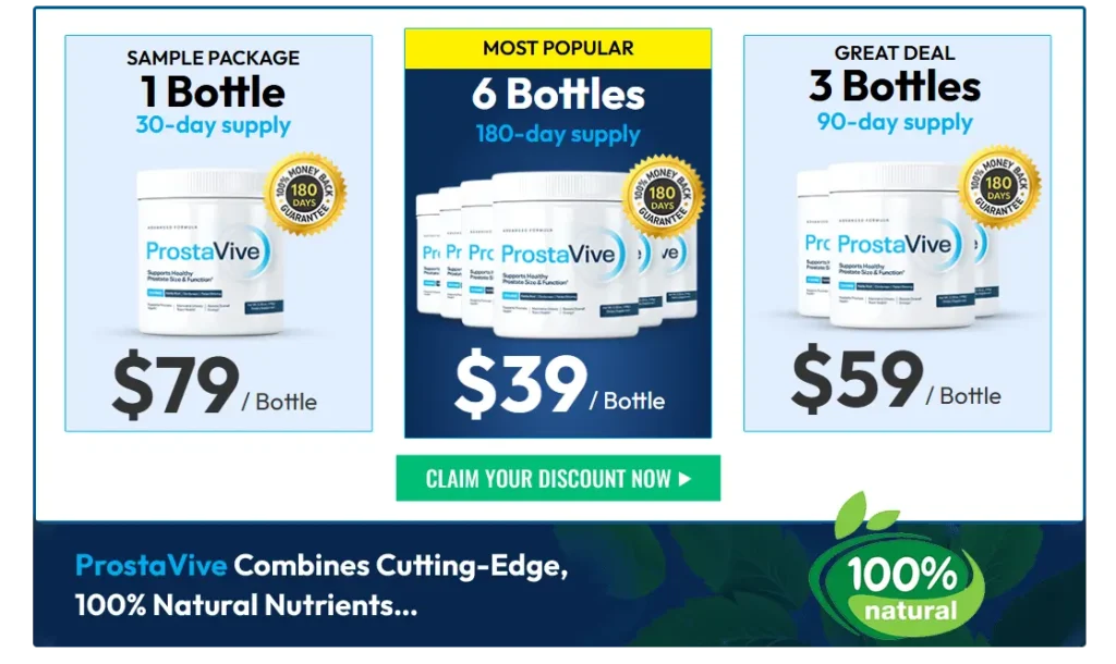 prostavive price